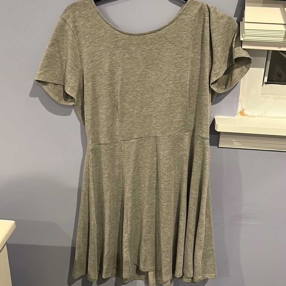 t shirt dress with keyhole back